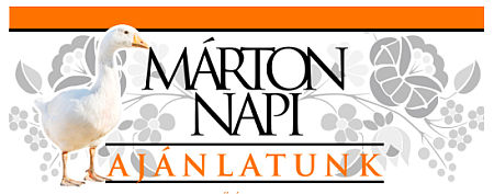 Márton napi ajánlat