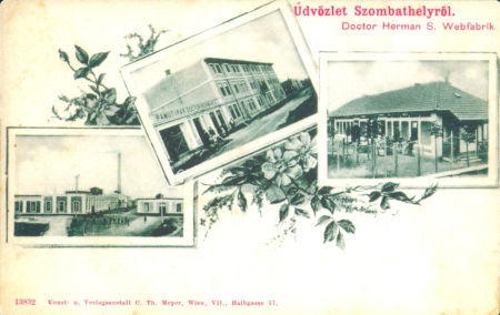 Doctor Herman S. Webfabrik szövőgyár, Szombathely