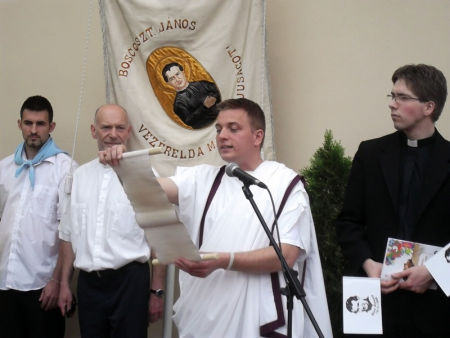 Don Bosco ereklyéje Szombathelyen
