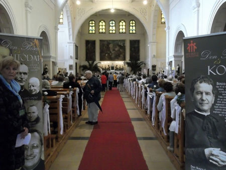 Don Bosco ereklyéje Szombathelyen