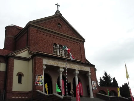 Don Bosco ereklyéje Szombathelyen