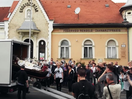 Don Bosco ereklyéje Szombathelyen