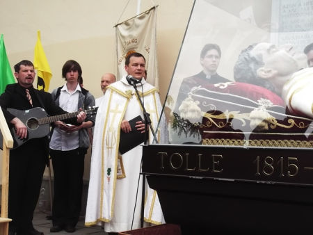 Don Bosco ereklyéje Szombathelyen