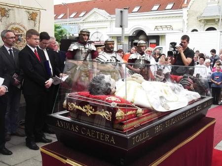 Don Bosco ereklyéje Szombathelyen