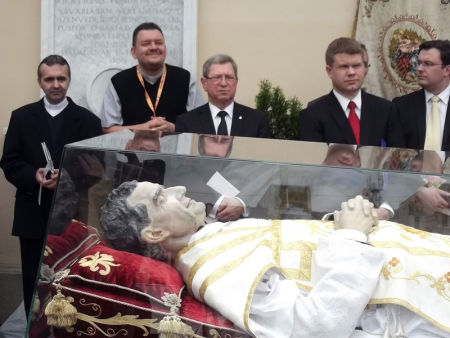 Don Bosco ereklyéje Szombathelyen