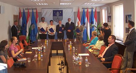 Együttműködési megállapodásokat írtak alá a Városházán