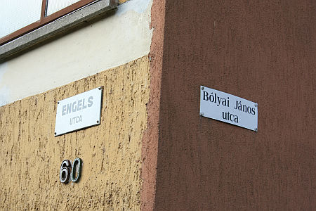 Engels utca, Bolyai utca Szombathely