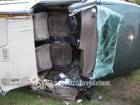 Baleset Felsőmarácon 