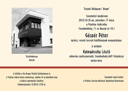 Gáspár Péter Vitalitas