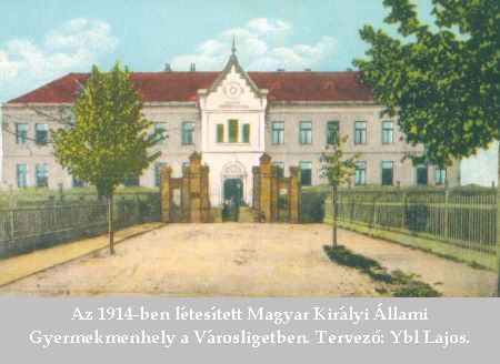 Gyermekmenhely, városliget