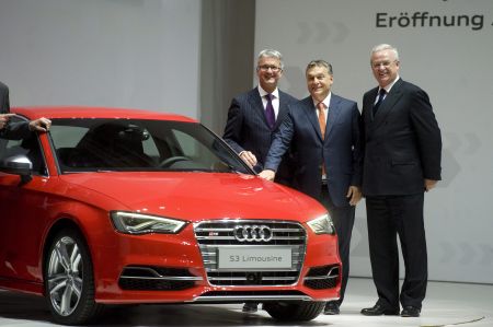 Győr, Audi, Orbán Viktor