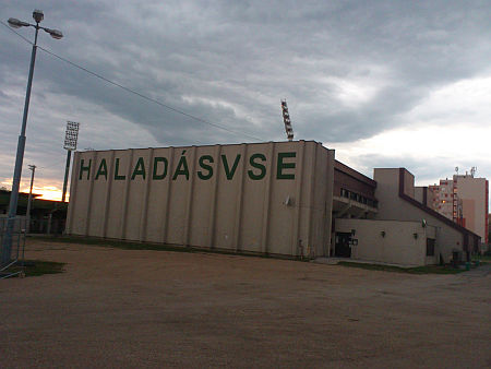 A jelenlegi Haladás-csarnok