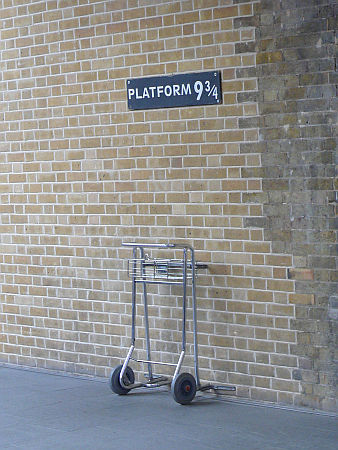 Harry Potter itt szállt fel a vonatra