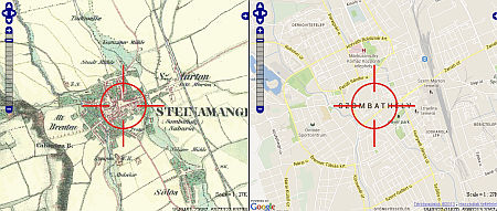 Katonai térkép - Szombathely