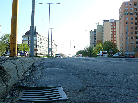 Kátyúk Szombathelyen