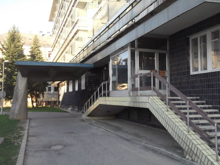 Markusovszky, kék belgyógyászati tömb búcsúztatója