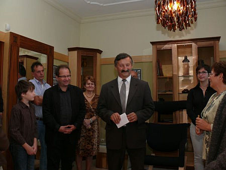 Kutnyánszky László, Szombathely főépítésze megnyitja a kiállítást