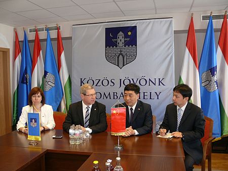 Kínai delegáció Szombathelyen