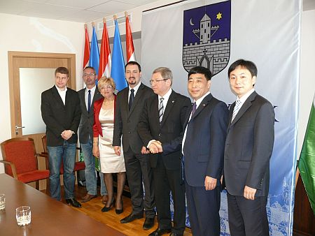 Kínai delegáció Szombathelyen