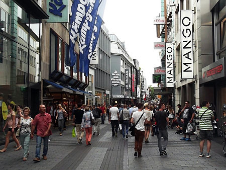 Köln, utcakép
