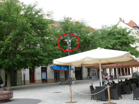 Térfigyelő kamera, Külsikátor