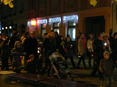 Szombathely, lampionos felvonulás 2012