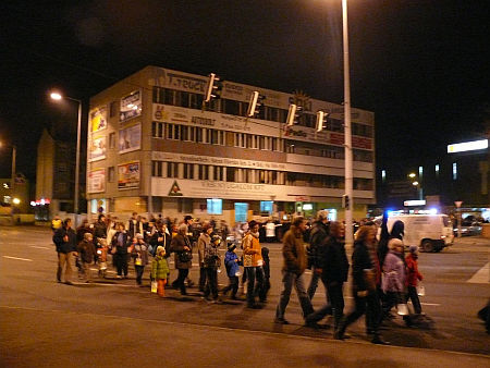 Szombathely, lampionos felvonulás 2012