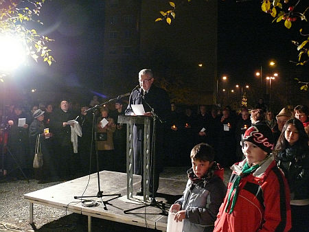 Szombathely, lampionos felvonulás 2012