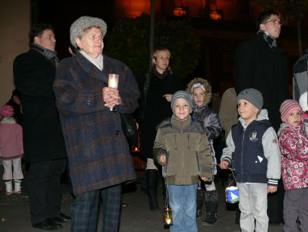 Szombathely, lampionos felvonulás 2012