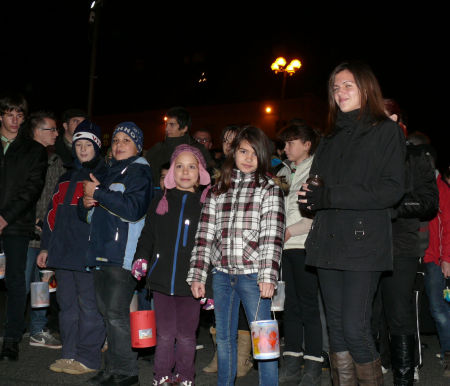 Szombathely, lampionos felvonulás 2012