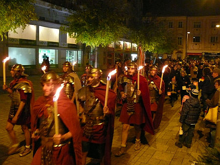 Szombathely, lampionos felvonulás 2012