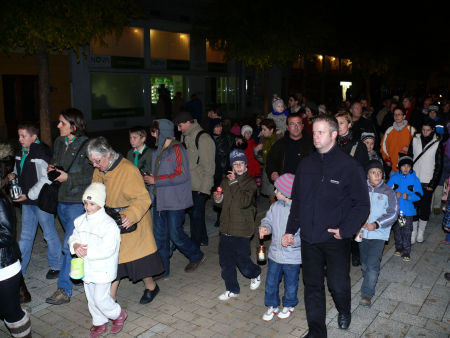 Szombathely, lampionos felvonulás 2012