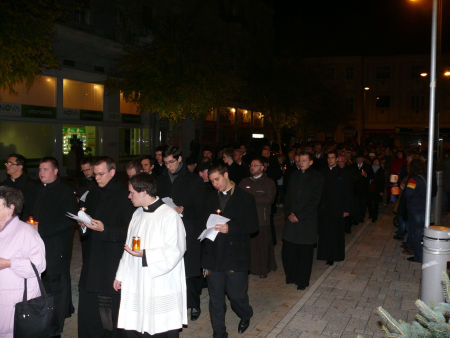 Szombathely, lampionos felvonulás 2012