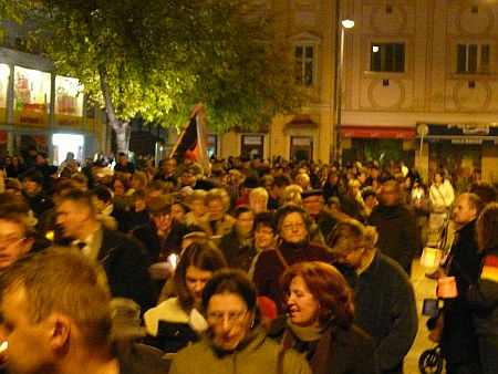 Szombathely, lampionos felvonulás 2012