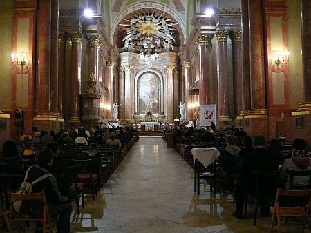 Szombathelyi székesegyház, vesperás