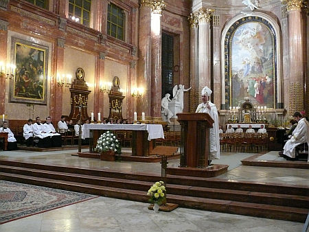 Szombathelyi székesegyház, vesperás