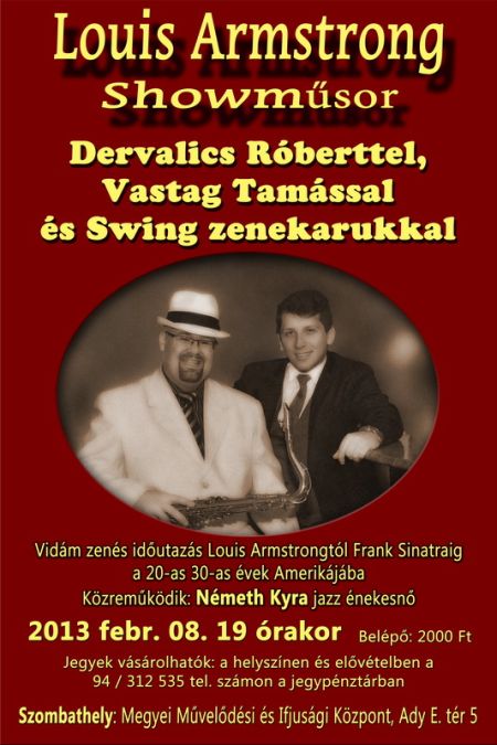 Louis Armstrong Show Szombathelyen