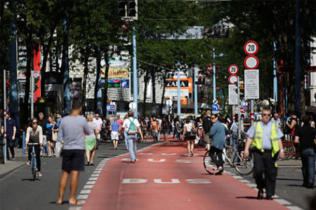 Bécs, új Mariahilfer Strasse