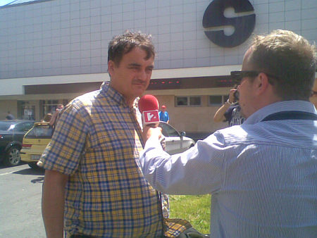 Mayer Rudolf interjút ad a TV2-nek