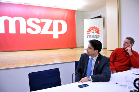 MSZP uj logo