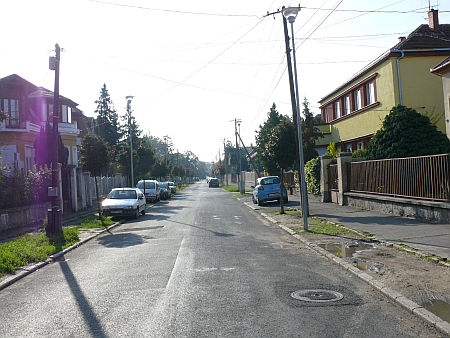 A Hadnagy utca üres, csak kicsit messze van