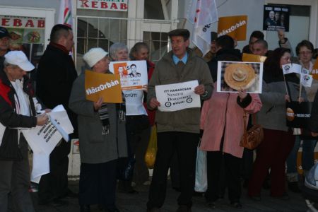 Rezsifórum, tiltakozók