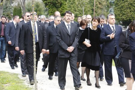 Szalai Annamária temetése