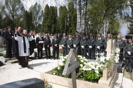 Szalai Annamária temetése