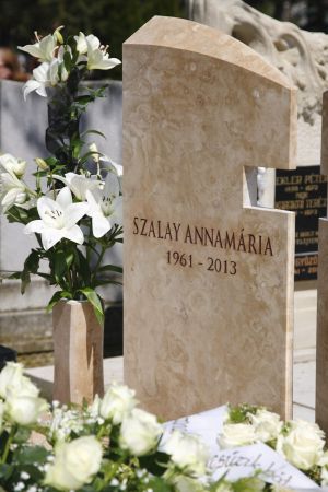 Szalai Annamária temetése