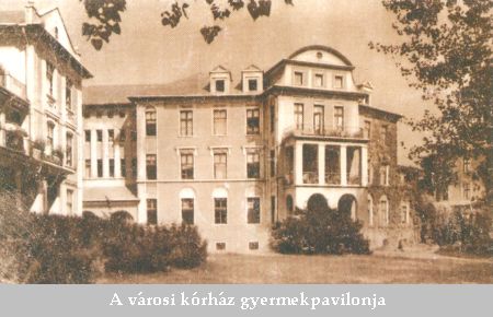 Szombathelyi kórház, gyermekpavilon