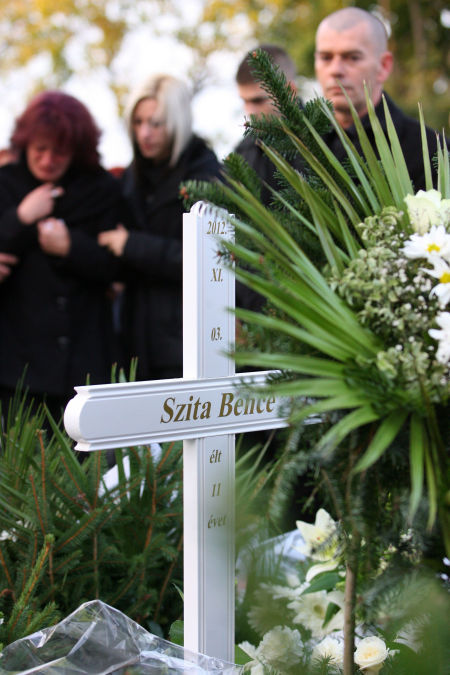 Szita Bance temetése Kaposváron