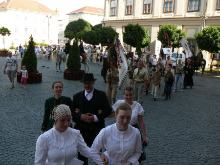 Szent Márton menet Szombathelyen