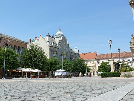 Szombathely, belváros, hőség