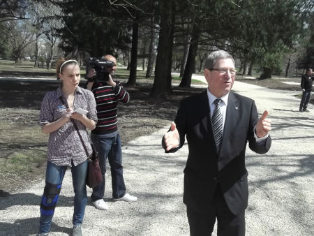 Puskás Tivadar a szigeten